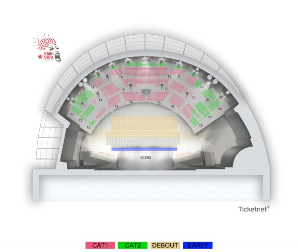 Buy Tickets For -m- In Zenith Arena Lille, Lille, France 
