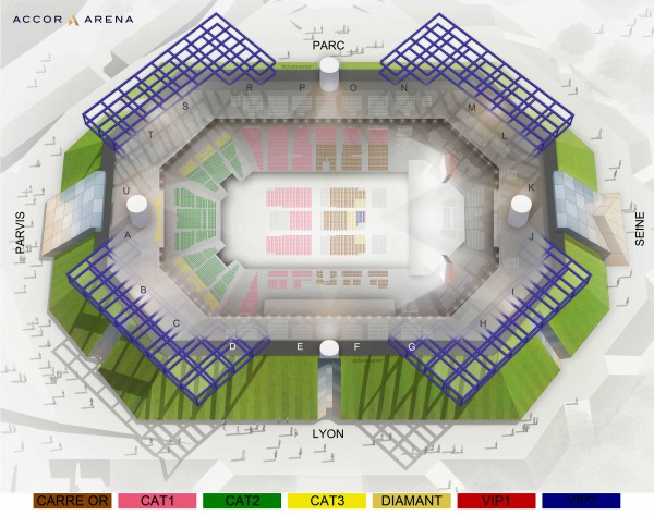 Buy Tickets For Eros Ramazzotti In Accor Arena, Paris, France
