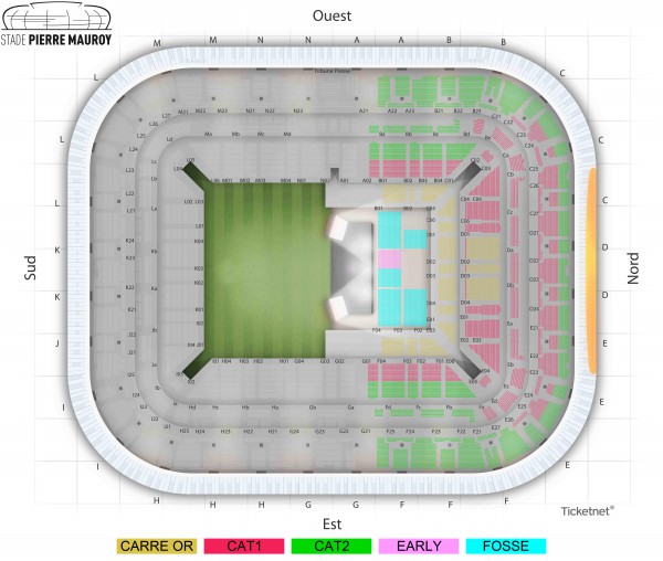 Buy Tickets For Soprano In Decathlon Arena - Stade Pierre Mauroy, Villeneuve D Ascq, France 