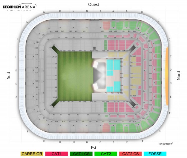 Buy Tickets For Depeche Mode In Decathlon Arena - Stade Pierre Mauroy, Villeneuve D Ascq, France 