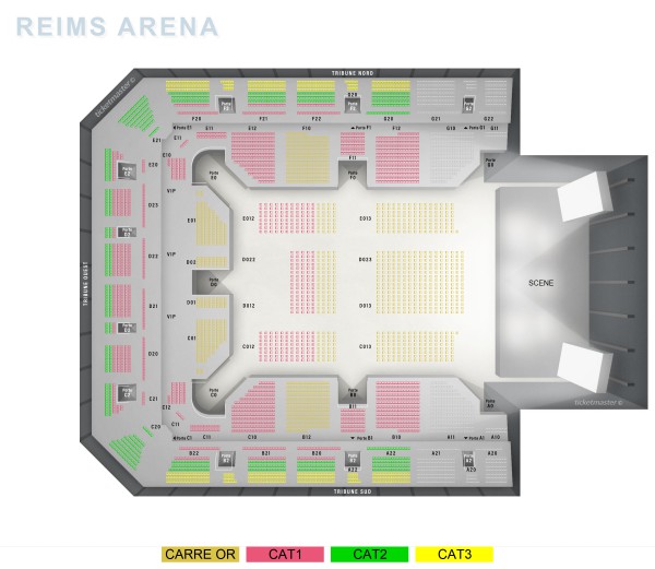 Buy Tickets For Obispo In Reims Arena, Reims, France 