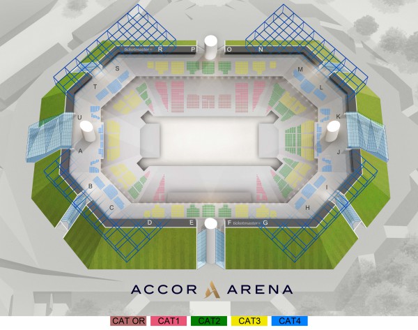 Billet Sport Paris Grand Slam 2024 Accor Arena - Achetez vos places - Cdiscount billetterie