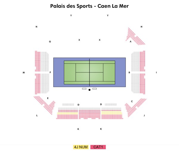 Billet Sport Open De Tennis De Caen 2023 Palais Des Sports De Caen-la-mer - Achetez vos places - Cdiscount billetterie