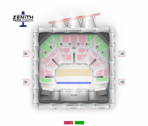 Buy Tickets For The National In Zenith Paris - La Villette, Paris, France 