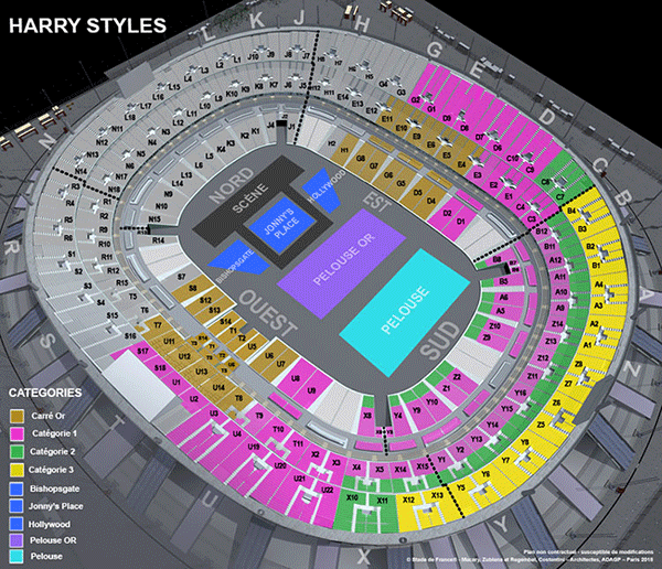 Harry Styles : Love On Tour 2023 - Stade De France the 2 Jun 2023