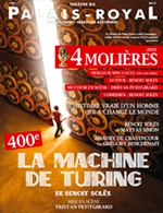 Réservez les meilleures places pour La Machine De Turing - Theatre Du Palais Royal - Du 25 février 2023 au 29 avril 2023