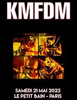 Book the best tickets for Kmfdm - Petit Bain - From 29 October 2023 to 30 October 2023