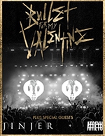 Book the best tickets for Bullet For My Valentine - Le Bikini -  February 21, 2023