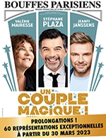 Réservez les meilleures places pour Un Couple Magique - Theatre Des Bouffes Parisiens - Du 30 mars 2023 au 25 juin 2023