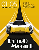 Book the best tickets for Retromobile - 1 Jour - Paris Expo Porte De Versailles - From Feb 1, 2023 to Feb 5, 2023