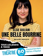 Réservez les meilleures places pour Elise Giuliani - Theatre Bo Saint-martin - Du 13 mai 2023 au 30 juin 2023