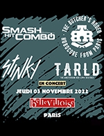 Réservez les meilleures places pour Smash Hit Combo + The Butcher's Rodeo - La Bellevilloise - Le 7 décembre 2023