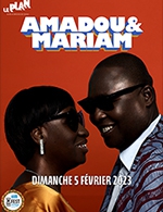 Réservez les meilleures places pour Amadou & Mariam - Le Plan - Grande Salle - Le 5 février 2023