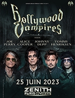 Book the best tickets for Hollywood Vampires - Zenith Paris - La Villette - From 24 June 2023 to 25 June 2023