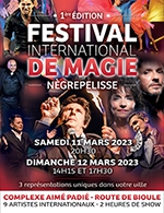 Réservez les meilleures places pour 1er Festival International De La Magie - Salle Aime Padie - Du 11 mars 2023 au 12 mars 2023