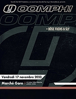 Book the best tickets for Oomph! - Le Marche Gare -  Nov 17, 2023