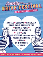 Book the best tickets for Brive Festival 2023 - Espace Des 3 Provinces -  July 23, 2023