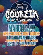 Réservez les meilleures places pour Courzik' Festival 2023 - Salle Polyvalente De Courcy - Du 3 mars 2023 au 5 mars 2023