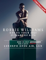Réservez les meilleures places pour Robbie Williams - Luxexpo The Box Open Air - Le 10 juillet 2023