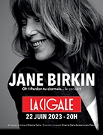 Book the best tickets for Jane Birkin - La Cigale -  June 22, 2023