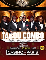 Réservez les meilleures places pour Tabou Combo - Casino De Paris - Le 30 avril 2023
