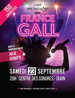 Réservez les meilleures places pour Spectacul'art Chante France Gall - Amphitheatre R. Conti - Le 23 septembre 2023