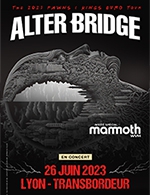 Réservez les meilleures places pour Alter Bridge - Le Transbordeur - Le 26 juin 2023