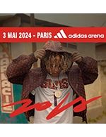 Réservez les meilleures places pour Zola - Adidas Aréna - Paris - Le 3 mai 2024