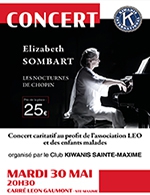 Book the best tickets for Concert Caritatif Elizabeth Sombart - Le Carre Ste Maxime -  May 30, 2023