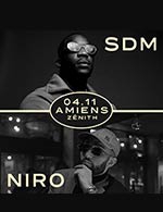 Book the best tickets for Niro - Sdm - Zenith D'amiens -  Nov 4, 2023