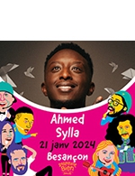 Réservez les meilleures places pour Ahmed Sylla - Theatre Ledoux - Le 21 janvier 2024