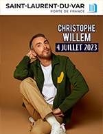 Réservez les meilleures places pour Christophe Willem - Plage Cousteau - Le 4 juillet 2023