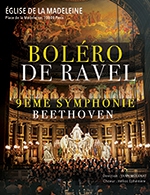 Réservez les meilleures places pour Boléro De Ravel - 9ème Symphonie De - Eglise De La Madeleine - Le 29 décembre 2023