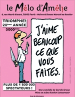 Book the best tickets for J'aime Beaucoup Ce Que Vous Faites - Melo D'amelie - From September 1, 2023 to January 6, 2024