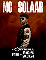 Book the best tickets for Mc Solaar - L'olympia - From March 19, 2024 to March 20, 2024