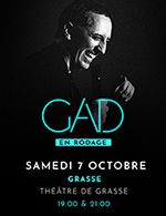 Book the best tickets for Gad Elmaleh - Theatre De Grasse -  October 7, 2023
