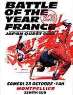 Book the best tickets for Battle Of The Year France 2023 - Zenith Sud Montpellier -  October 28, 2023