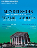Réservez les meilleures places pour Les 4 Saisons De Vivaldi, Ave Maria - Eglise De La Madeleine - Du 17 février 2024 au 6 avril 2024