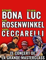 Réservez les meilleures places pour Bona / Rosenwinkel / Ceccarelli / Luc - Theatre Lino Ventura - Le 1 décembre 2023
