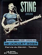 Réservez les meilleures places pour Sting - Parvis Du Zenith - Le 16 juil. 2024