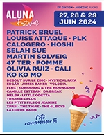 Book the best tickets for Aluna Festival - Pass Vendredi - Aluna Festival -  June 28, 2024
