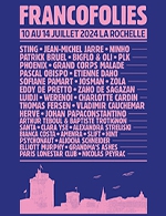 Réservez les meilleures places pour Sting / Etienne Daho / Eddy De Pretto - Esplanade St-jean D'acre - La Rochelle - Le 10 juillet 2024
