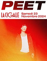 Book the best tickets for Peet - La Cigale -  November 23, 2024