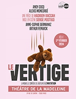 Book the best tickets for Le Vertige - Theatre De La Madeleine - From February 1, 2024 to March 31, 2024