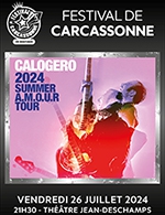 Réservez les meilleures places pour Calogero - Theatre Jean-deschamps - Le 26 juillet 2024