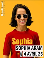 Book the best tickets for Sophia Aram - Radiant - Bellevue -  April 4, 2025