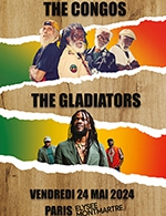 Réservez les meilleures places pour The Gladiators + The Congos - Elysee Montmartre - Le 24 mai 2024