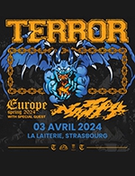 Réservez les meilleures places pour Terror - La Laiterie - Le 3 avril 2024