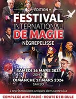Réservez les meilleures places pour 2eme Festival International De La Magie - Salle Aime Padie - Du 16 mars 2024 au 17 mars 2024
