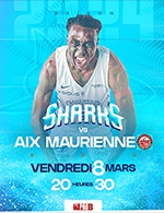 Réservez les meilleures places pour Sharks D'antibes / Aix-maurienne - Azurarena - Le 8 mars 2024